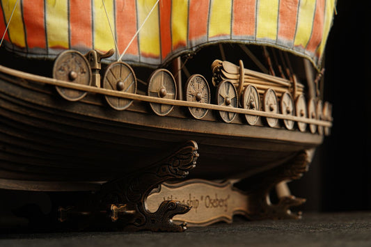 New Release! The Viking Ship Oseberg V3 Wooden Model Kit (1:32 Scale)