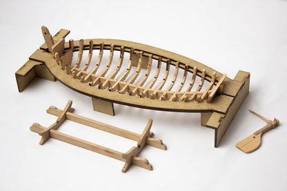 Wooden Model Kit: Boat "Santa Maria" Scale 1/25