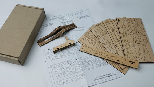 Mast Step for the Oseberg v.3 (scale 1/25) Kit