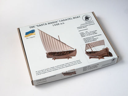 Wooden Model Kit: Boat "Santa Maria" Scale 1/25