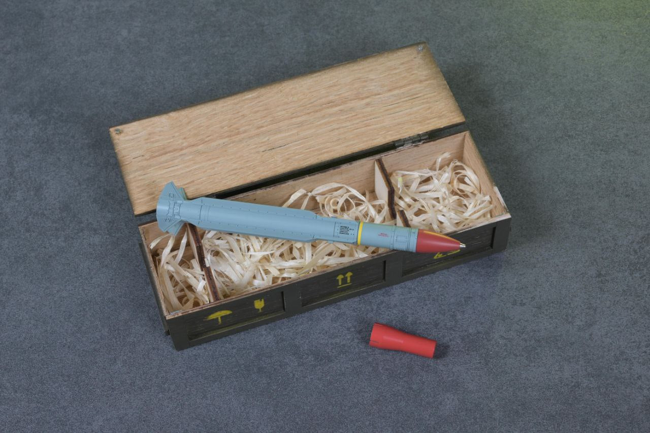 Missile pen - Unique Gift. Standard ARM Missile Pen & Crate Set
