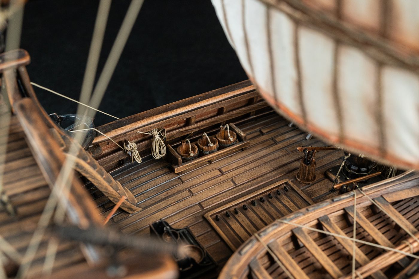 Santa Maria. Wooden Ship Model Kit Scale: 1:48