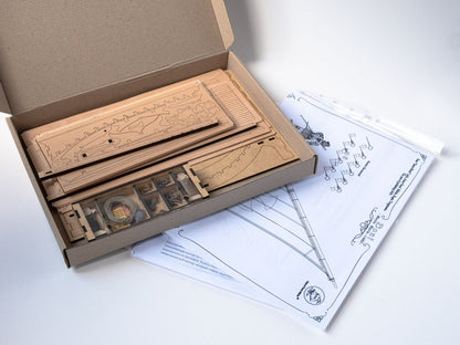 Wooden Model Kit: Boat "Santa Maria" Scale 1/25